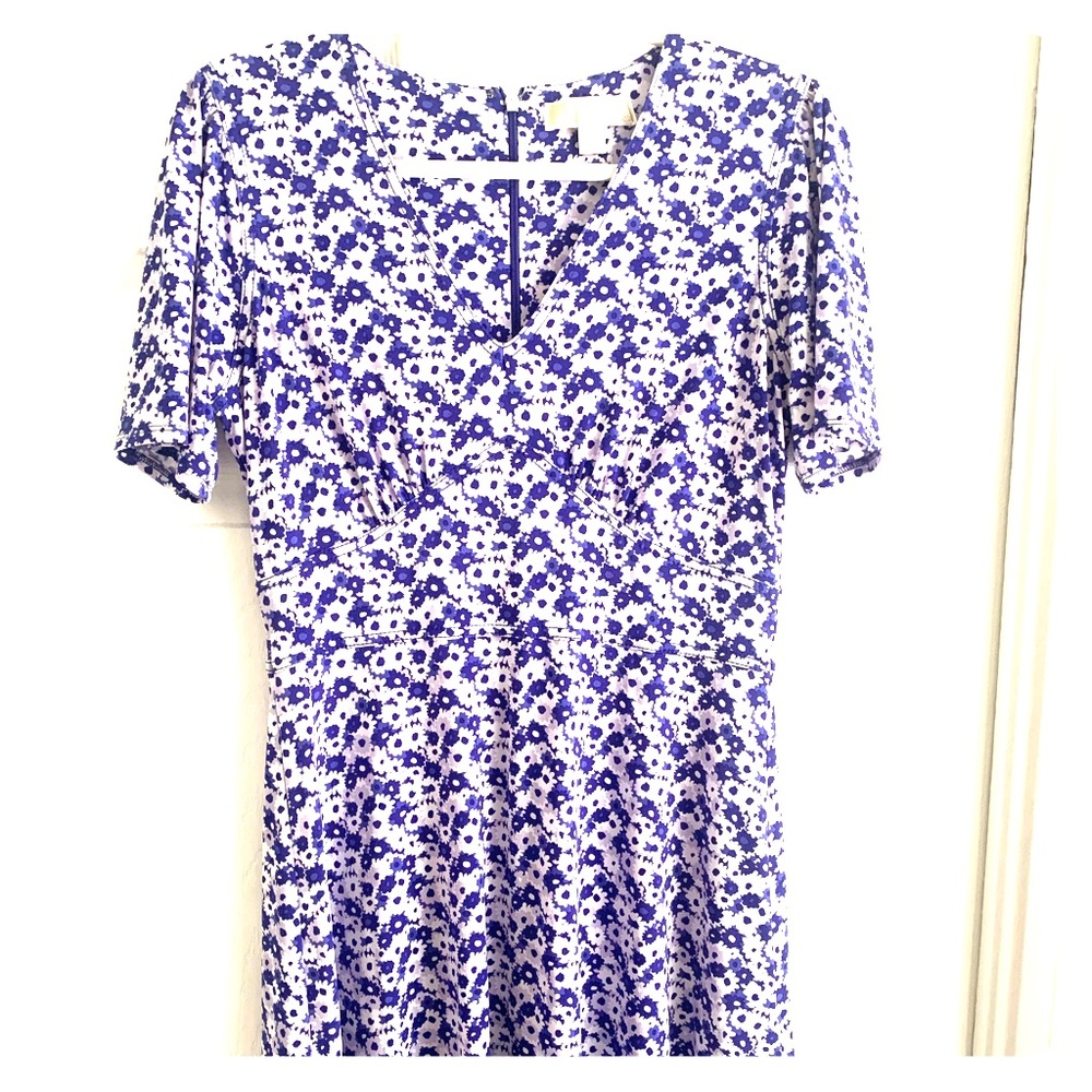 Blue and white floral Michael by Michael Kors